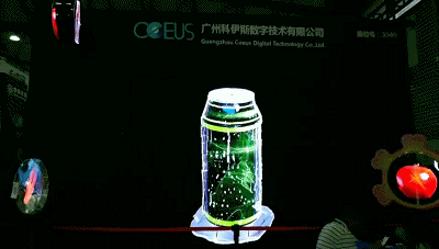 全息廣告機(jī)逐步成為店鋪招牌，櫥窗廣告主流展示載體