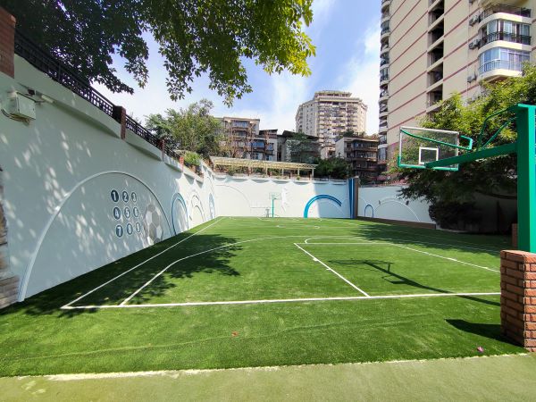 重慶大田灣小學(xué)戶外裝飾項目