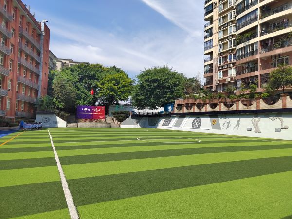 重慶大田灣小學(xué)戶外裝飾項目